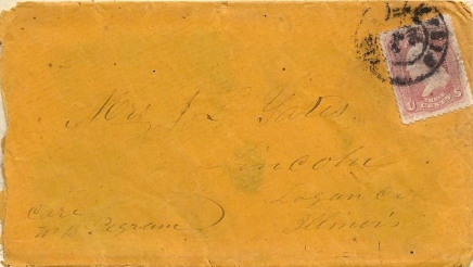 1863 Letter